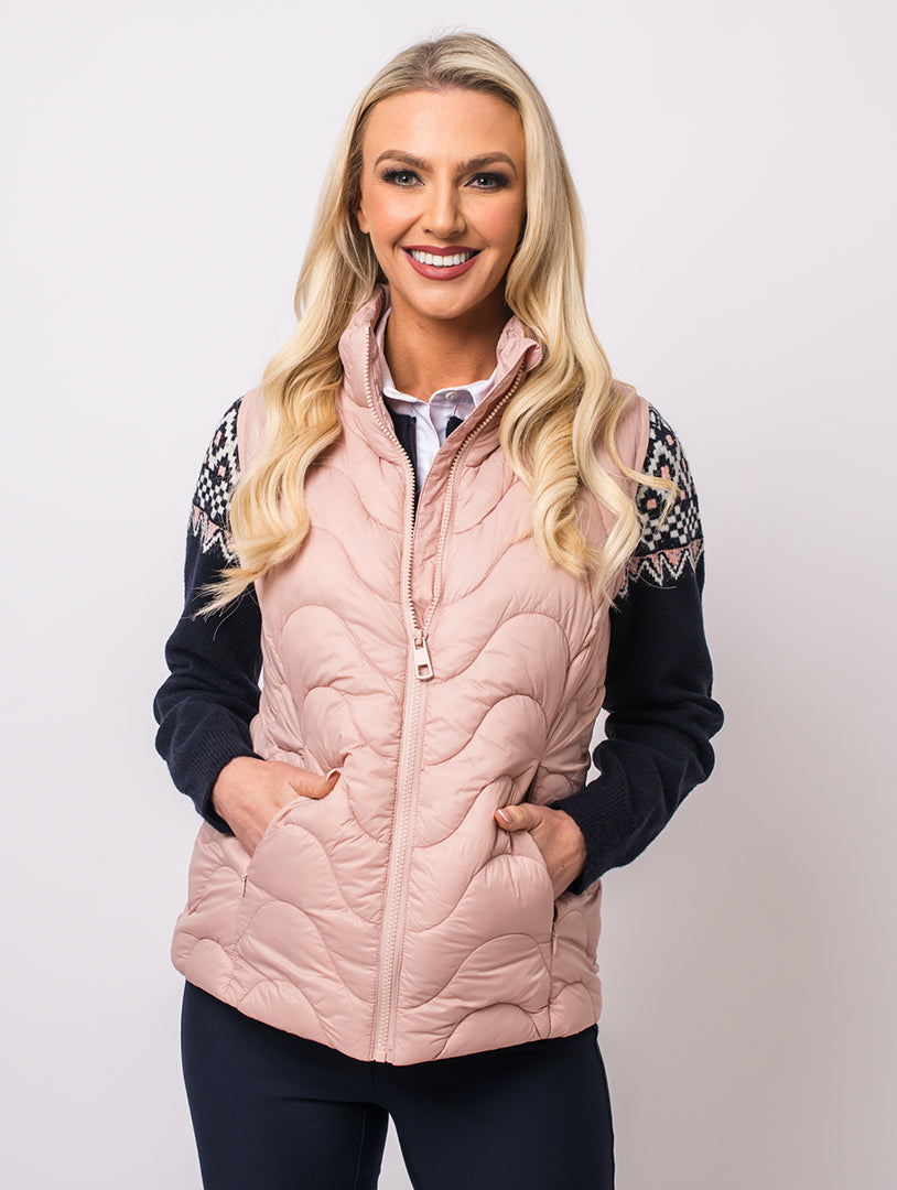 Gilet - Pale Rose