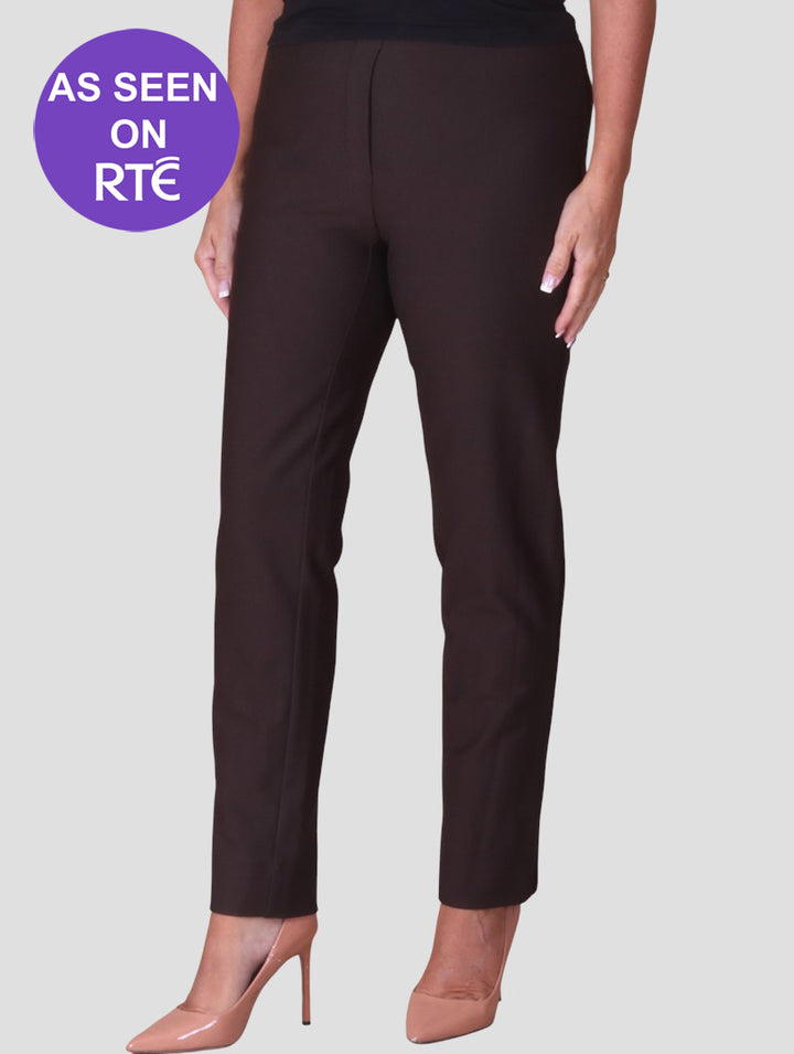 25" Moda Trousers - Chocolate