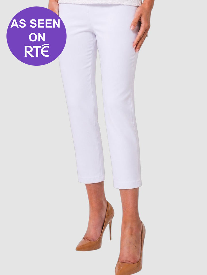 Crop Moda - White