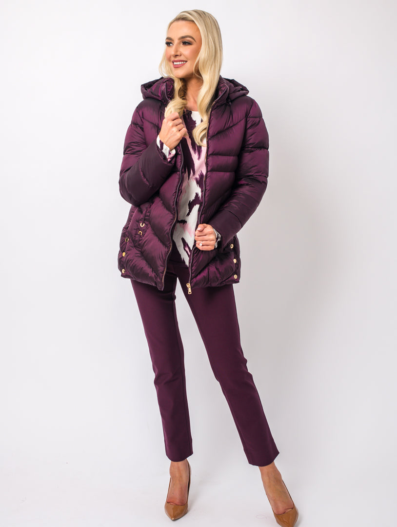 Luxury Jacket - Wine