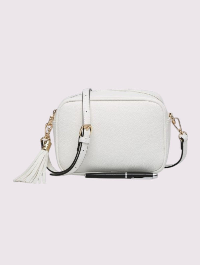 Cross body bag - White