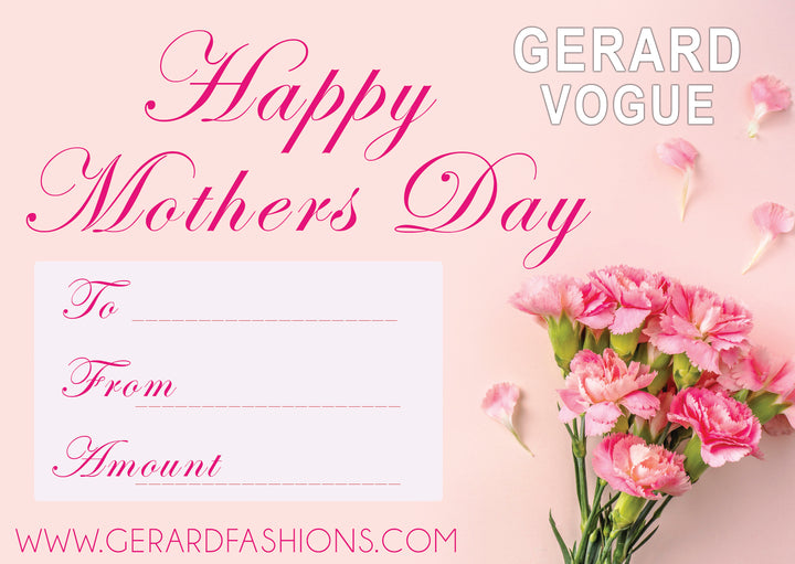 Gerard/Vogue Gift Card For Mum