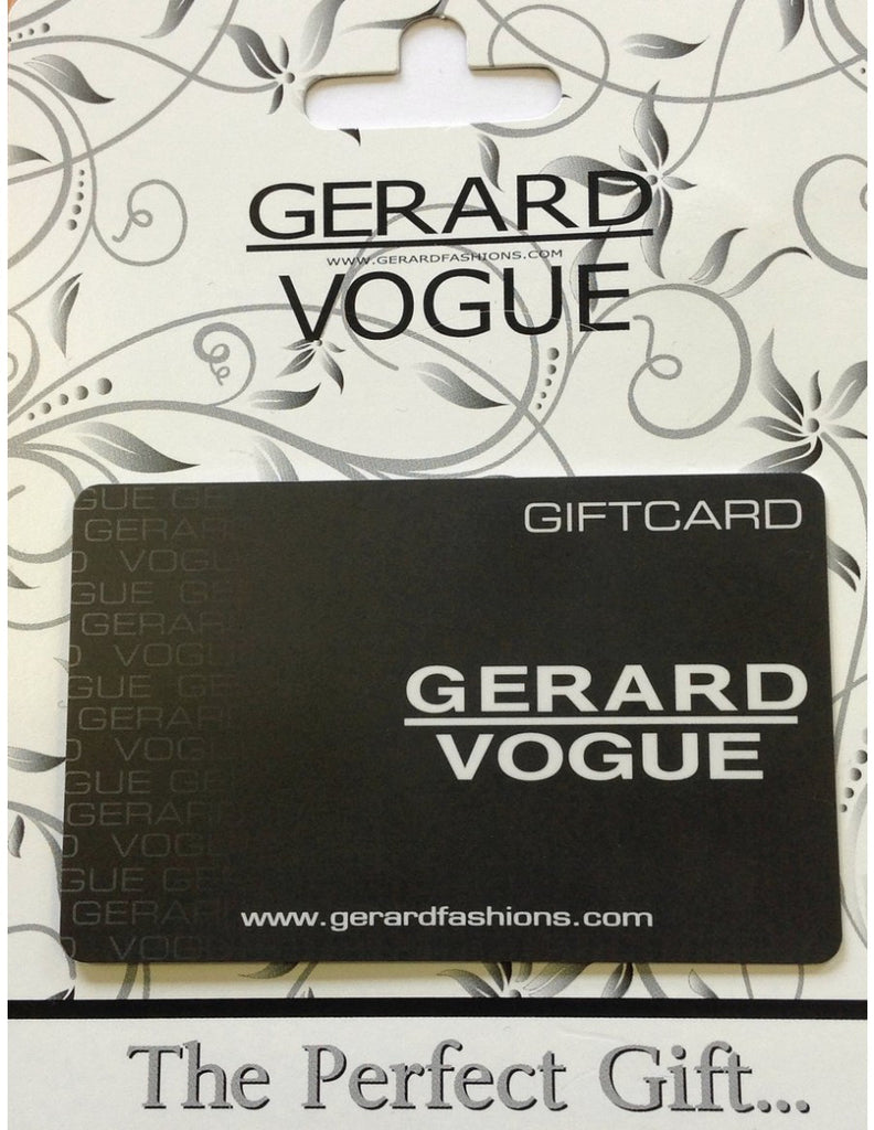 Gerard Vogue Gift Card